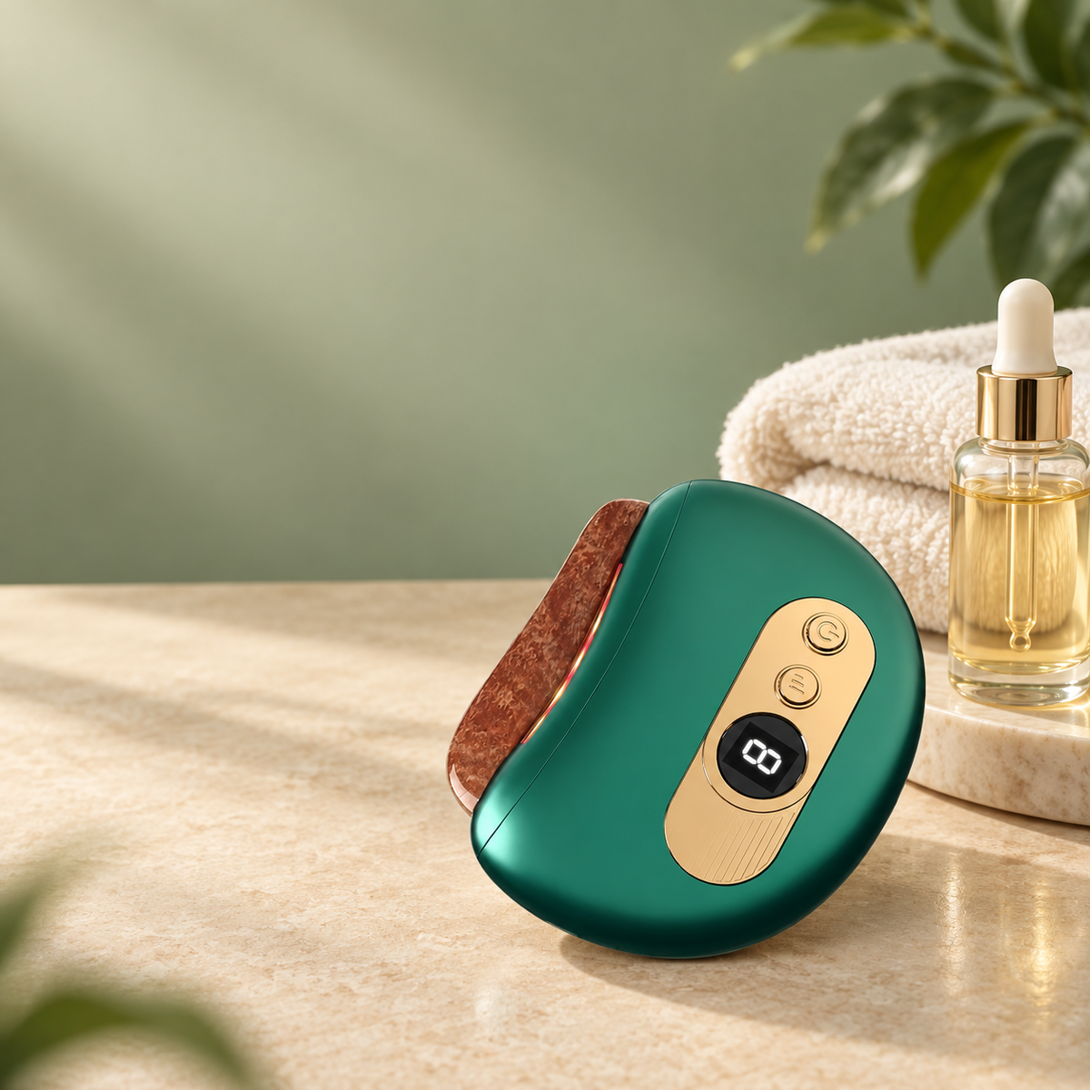 Smart Gua Sha — Heated & Vibrating Facial Massage Tool